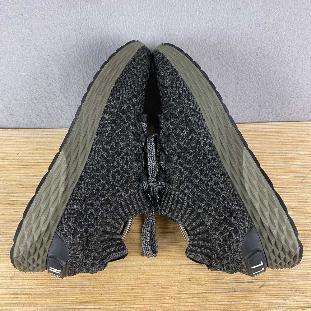 NOBULL Womens 10.5 Diamond Knit Mesh Trainer Army Green Atheltic Shoes Sneaker - Picture 6 of 11